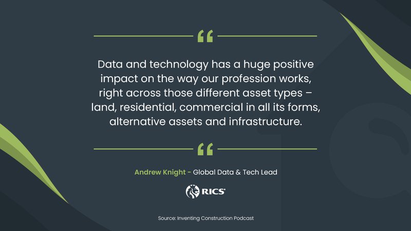 Building Safety Act Digital Information quote RICS Andrew Knight