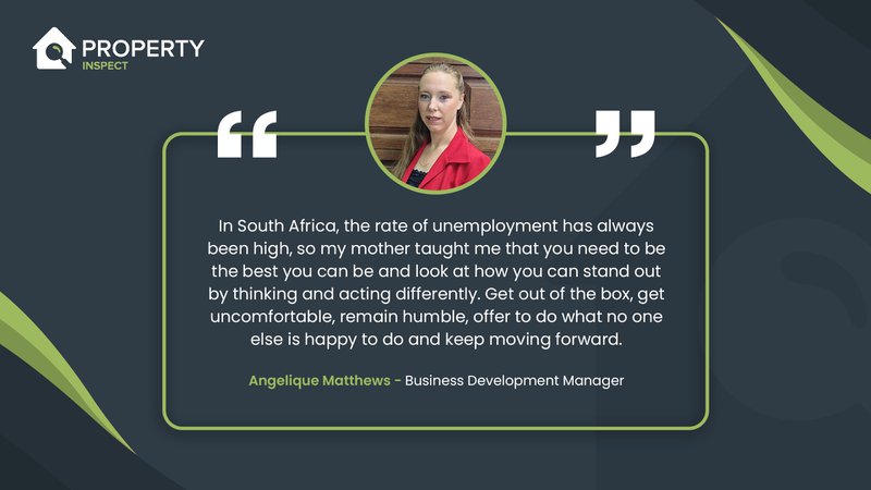 International Women's Day Quote South Africa Angelique Matthews