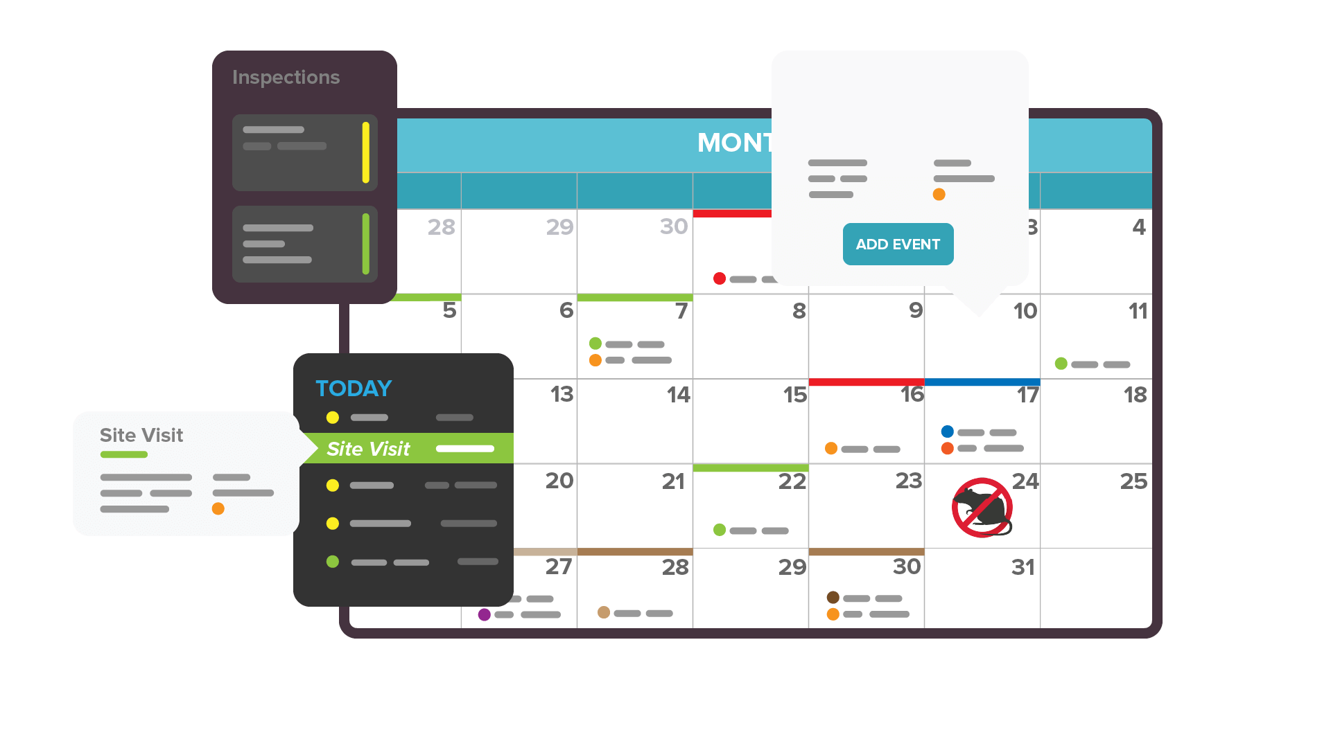 Diary management, servicing & tools 