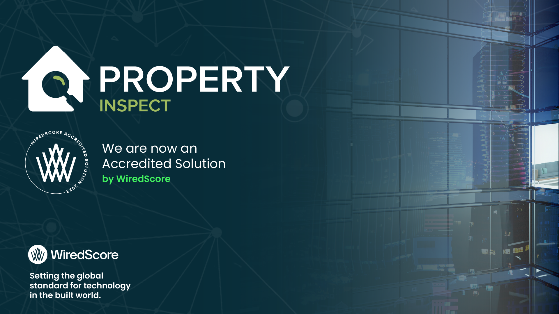 Property Inspect partners with WiredScore to become an Accredited Solution supplier