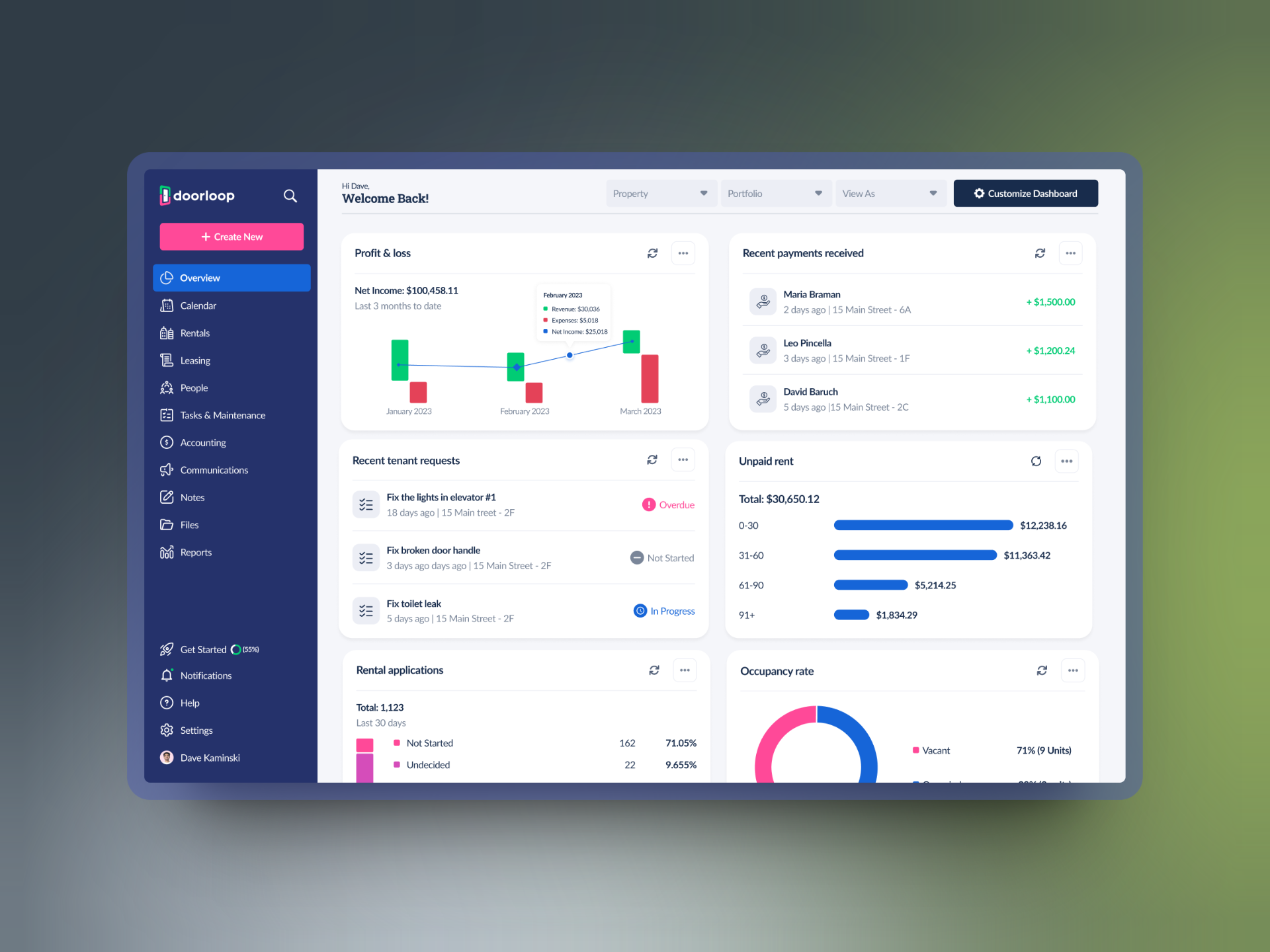 best commercial property management software doorloop