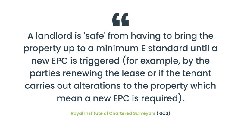 commercial epc quote rics