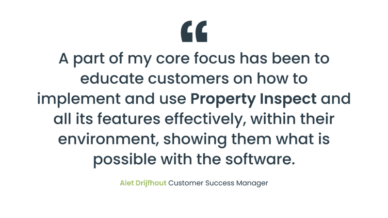 Property Inspect Customer Success Quote Alet Drijfhout